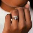 thumbnail image 4 of Xiao Hua Anillo de moda personalizado de diseño moderno n.° 9, 4 of 4