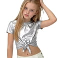thumbnail image 4 of Niños Disfraces Niños Primavera Verano Color Sólido Carnaval Festa Festival Desempeño Cuello Redondo Camiseta Top para Niño Pequeño, 4 of 6