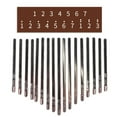 thumbnail image 2 of Piano de Pulgar Kalimba DIY CUTICAT 17 Teclas de Acero, 2 of 7