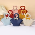 thumbnail image 4 of CSChome Gift Bag 5Pcs Convenient Colorful Mini Handbag Faux Leather Gift Bag for Parties Weddings Decoration, 4 of 7