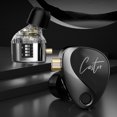 thumbnail image 3 of Auriculares intrauditivos de alta fidelidad Los auriculares de botón atados con alambre monitorean, 3 of 9