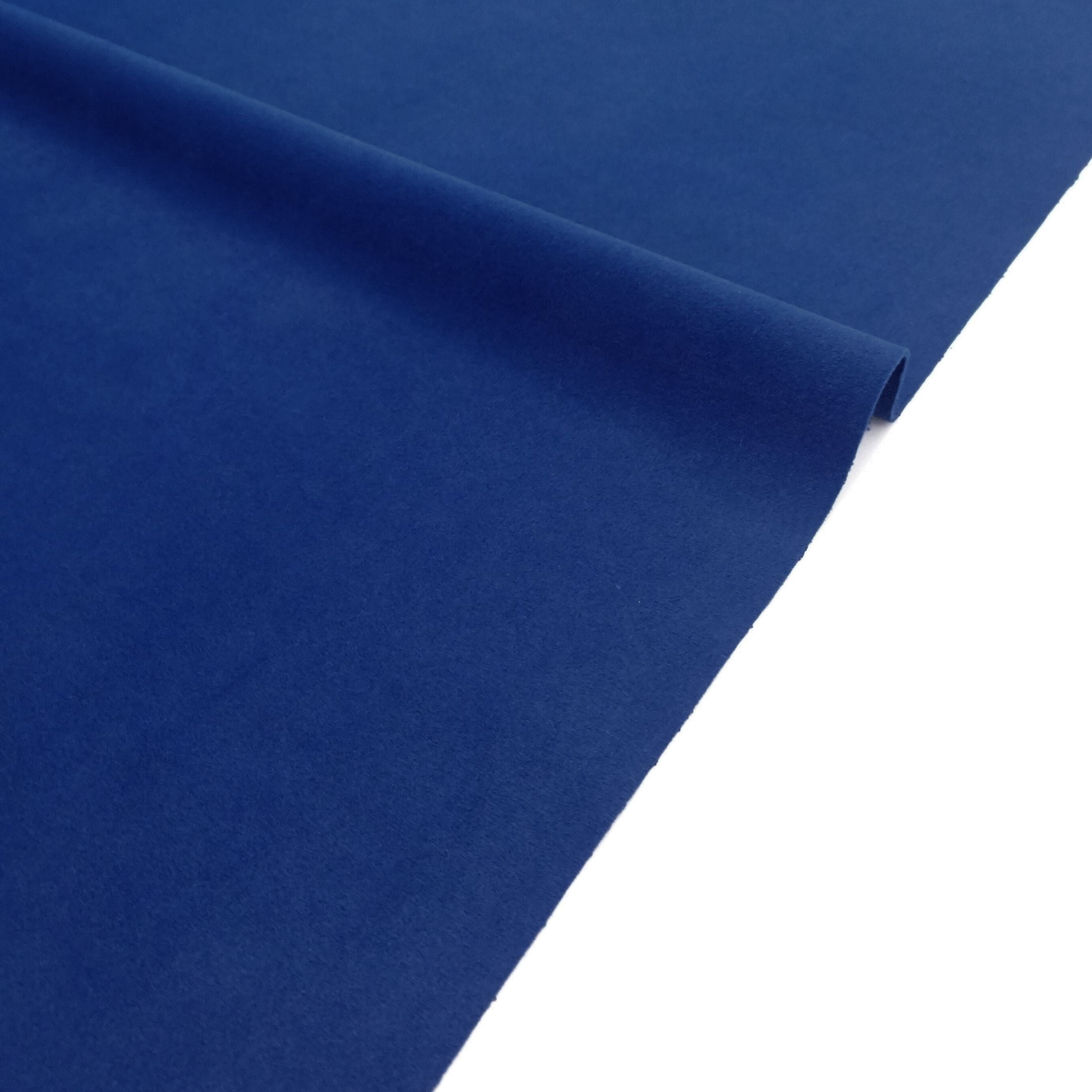 Waverly Inspirations 54"(By The Yard)Craft Projects Quilting Faux Velvet Fabric, Cobalt