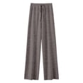 thumbnail image 4 of Pantalon Grand Jambe Droite Drapé en Laine, 4 of 6