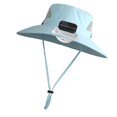 thumbnail image 3 of Sombrero con ventilador solar para niños, transpirable y práctico, con protección solar y circunferencia de la cabeza. Azul, 3 of 9