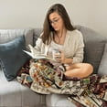 thumbnail image 3 of Book Lovers Gifts, Gifts for Book Lovers, Book Lover Gifts for Women, Book Blanket, Book Club Gifts, Reading Gifts, Gifts for Readers Book Lovers, Book Themed Gifts, Librarian Gifts Blanket 60"*50", 3 of 5