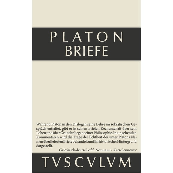 Sammlung Tusculum Briefe, (Hardcover)