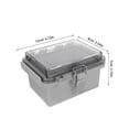 thumbnail image 2 of unbranded Caja De Eléctrica Resistente Al Agua Con Abatible Y Material ABS Transparente, 2 of 8