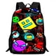 thumbnail image 3 of Mochilas para niños Angry Geometry Dash, regalo de cumpleaños para estudiantes, mochilas escolares para niños y niñas, mochila duradera de gran capacidad para acampar, 3 of 4
