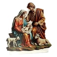 thumbnail image 4 of Estatua de María y Jesús Estatuas de la Sagrada Familia Decoración de escritorio Escena navideña Figura de Jesús acrílica para decoración, 4 of 7