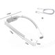 thumbnail image 4 of Led Neck Reading Light, 3 Colors, 6 Brightness Levels, Bendable Arms, Rechargeable, Long Lasting, Perfect For Reading, Knitting, Camping, Repairing, 4 of 4