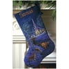 Peaceful Evening Stocking Counted Cross-Stitch Kit, 16" Long
