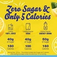 thumbnail image 3 of Crystal Light Drink Mix, 16 Pitcher Packets, for Flavorful Hydration and Shareable Refreshment, Lemonade, flavored with other natural flavor Zero Sugar, Low Calorie, 8.6 oz, 3 of 16