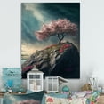 thumbnail image 2 of Designart Mountain Top Cherry Blossom I Canvas Wall Art, 2 of 5
