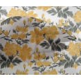thumbnail image 4 of oneOone Viscose Chiffon Fabric Leaves & Floral Ikat Decor Fabric Printed BTY 42 Inch Wide, 4 of 4