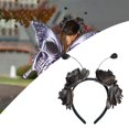 thumbnail image 2 of Esqueleto de alas de mariposa. Niñas disfrazadas para carnaval o mascarada de Halloween. Venda, 2 of 9