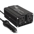 thumbnail image 1 of SUTENGDA LVYUAN 500W Power Inverter  DC 12V to AC 110V Car Inverter with 2 American Standard Sockets  3.1A Dual USB Car Adapter for Mobile Phones and Tablets computer, 1 of 6