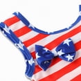 thumbnail image 5 of kpoplk Girls Swimwear One Piece Swimsuit Toddler Cute Beach Bathing Suit(Red,3-4 Y), 5 of 6