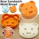 thumbnail image 3 of SGACAI Molde para sándwich de oso, moldes para tostar pan, herramientas de corte, repostería para niños, 3 of 6