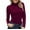 Red, variant on Women's Shirts Winter Fall Plus Size Long Sleeve Casual Tops Mock Turtleneck Pullover High Neck Tight Fitting Priming Shirt T-Shirts Green 3XL