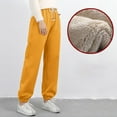thumbnail image 2 of XINXIAOO Women's Pants Womens Casual Pants Yellow Baggy Pants Women Womens Comfortable Pants Wide Leg Lounge Pants Women Summer Outfits, 2 of 5