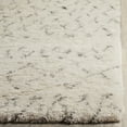 thumbnail image 3 of SAFAVIEH Casablanca Domhnall Southwestern Shag Area Rug, Ivory/Grey, 6' x 6' Square, 3 of 8