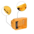 thumbnail image 4 of Fuente De Alimentación Usb De 10,8 V, 14,4 V, 18 V Para Convertidores Dewalt Dcb090 Para Batería De Litio (Amarillo) Yuarrent EL011379-00, 4 of 6