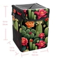 thumbnail image 5 of Cactus Foldable Car Garbage Can with Lid, Leak-Proof & Hanging Storage Bag - Trash Can for Car, 5 of 6