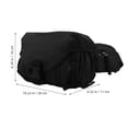thumbnail image 2 of unbranded De Multifuncional Para Motocicleta En Material Impermeable Negro Con Correa Ajustable, 2 of 7