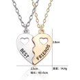 thumbnail image 5 of Collar de amistad de BFF para 2 - Collar mejor amigo Regalos de BFF para 2 Heart Catintos colgantes para siempre para siempre Sincero  Producto electrónico, 5 of 5