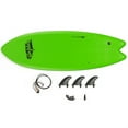 thumbnail image 3 of Ultimate Summer Thrill: Lightweight 5'5 Surfboard with Fins and Safety Features", 3 of 3
