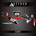 thumbnail image 2 of Attack Graphics Custom Fury Complete Bike Graphics Kit for GASGAS MC 85 19/16 2021, 2 of 3