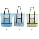 thumbnail image 3 of Yuarrent Bolsa de almuerzo aislada impermeable portátil almacenamiento de leche de alimentos bolsa fresca trabajo escuela Camping Picnic bolso para Almacenamiento y organización del hogar Cielo azul Yuarrent HA064996-01, 3 of 6