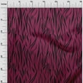 thumbnail image 2 of oneOone Viscose Jersey Burgundy Fabric Skins Animal Craft Projects Decor Fabric Printed By The Yard 60 Inch Wide, 2 of 4