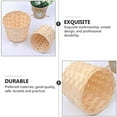 thumbnail image 4 of 5PCS Mini Woven Baskets Without Handles for Favors Crafts Decor Suitable for Occasions(7.5X6cm), 4 of 9