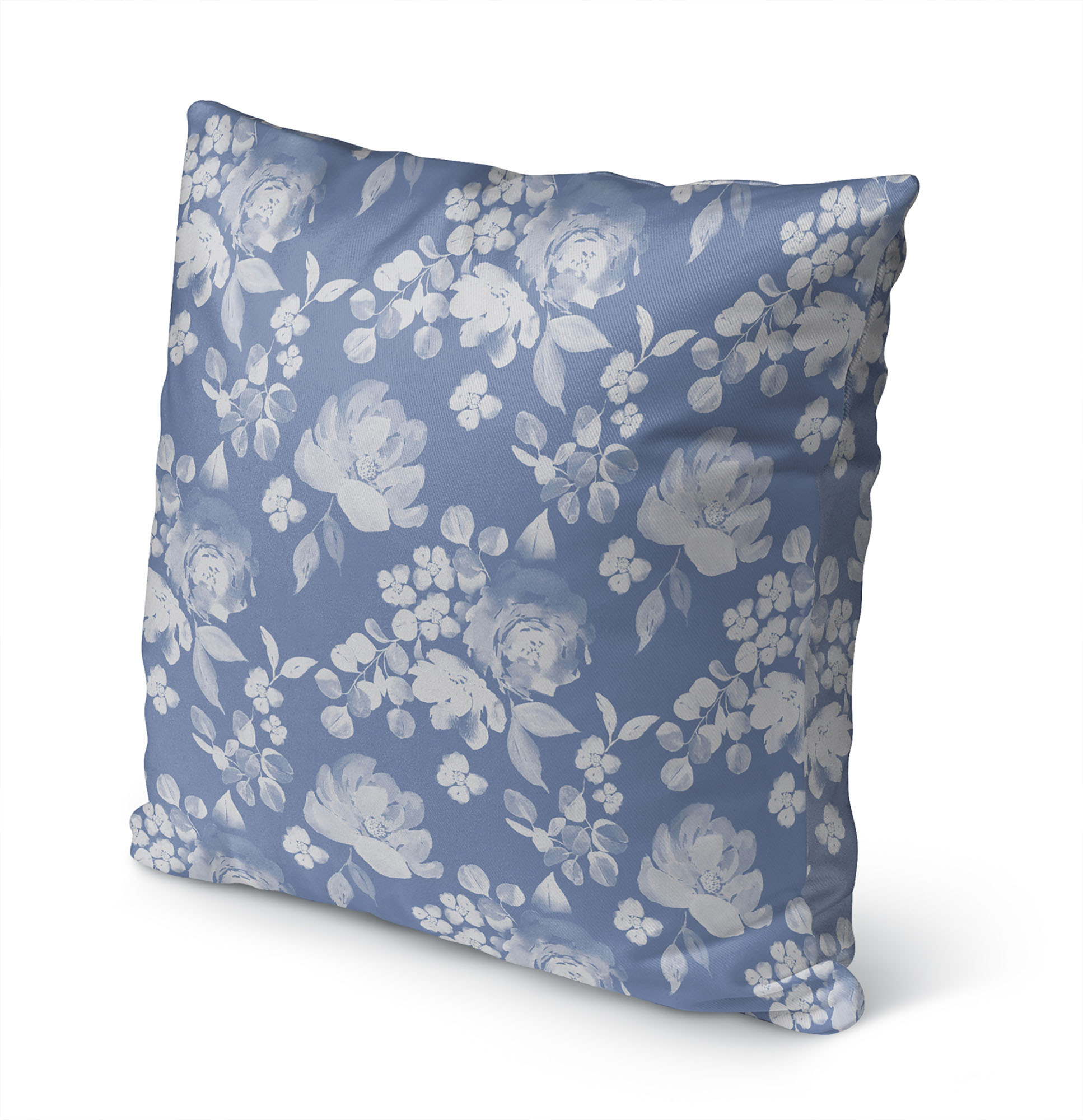 Cottage Blue Outdoor Pillow by Kavka Designs - image 3 of 5
