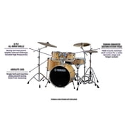 Yamaha Stage Custom Birch 5-Piece Shell Pack with 22 Bass Drum Natural Wood