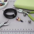 thumbnail image 5 of The Beadsmith Square Craft Wire - Soft Temper Beading Wire, Black Color, 21 Gauge, 7 Yards, 5 of 6
