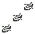 thumbnail image 2 of Espuelas de caballo Yuarrent 2x estilo occidental Negro y plateado, 2 of 6