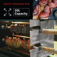 thumbnail image 5 of Brazilian Flame 2-Skewer Brazilian Rotisserie Electric Grill in Silver, 5 of 15