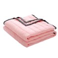 thumbnail image 2 of All-Season AirConditioned Quilt - Soft Bed Summer Quilt Lightweight Microfiber - Machine Washable Lightweight Quilt - Modern Style Quilt for All Season -Pink, 2 of 8