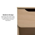 thumbnail image 6 of Walker Edison Modern Scandi 1-Drawer Nightstand, Riviera, 6 of 19