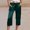 Dark Green, variant on Women's Slim Fit Mid Rise Casual Pants Effortless Everyday Breathable Versatile Solid Color Trousers For Daily Wear Women's Comfortable Lightweight Regular Pants Girl Pull On Sweatpants