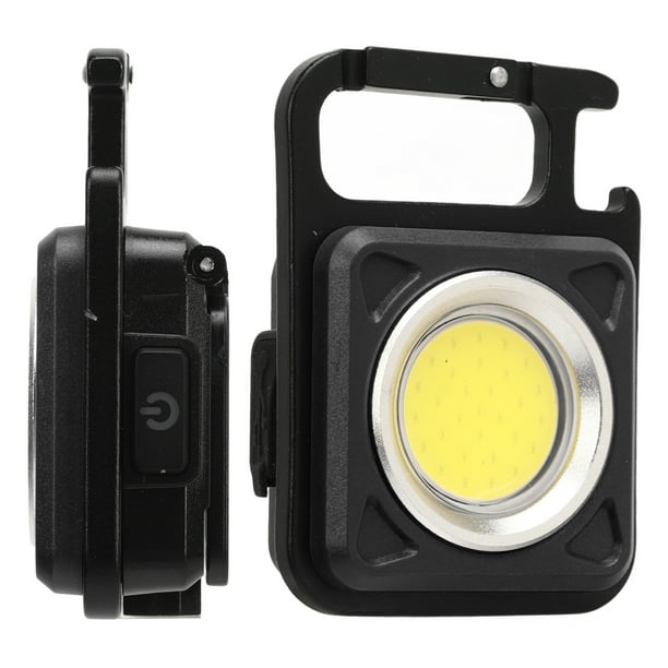 Mini Llavero de Luz Lámpara LED Pequeña 30 COB Linterna Recargable Luz de Trabajo de Emergencia Portátil 500LM para Caminar Buscando ANGGREK Otros