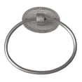 thumbnail image 1 of Solid Copper Towel Ring with an Oval Backplate in Satin Nickel Finish -, 1 of 1
