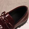 thumbnail image 4 of UQJfacai Girls Dress Shoes British Style Round Toe Flats School Uniform Shoes Low Heels Princess Performance Oxford Shoes, 4 of 9