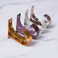thumbnail image 2 of pitrice Tringle Romaine Support en Alliage d'Aluminium Accessoires de Tringle à Rideau Installation Latérale Universelle Support Épais, 2 of 8