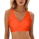 thumbnail image 1 of MKLEKYY Trajes De Baño Dama Women Lace Up Swimwear Tops Underwire Full Coverage Bikini Top Push Up Swim Crop Top Tie Back Bathing Suit Tops, 1 of 5