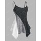 thumbnail image 2 of Top Cami de Pañuelo de Espacio Teñido Rosegal Camisetas sin mangas de talla grande, 2 of 5