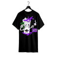 thumbnail image 1 of Camiseta de algodón estilo Y2K con un montón de jarabe para la tos | 100 % algodón | estampado gráfico llamativo, impresión a doble cara, 180 g, adecuada para hombres y mujeres, 1 of 6