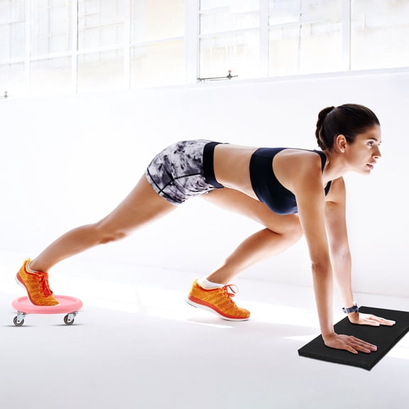 Mobutofu High Load Capacity Ab Roller Abdominal Exercise Board For Home Workout 40X9.4X0.7In 1Set